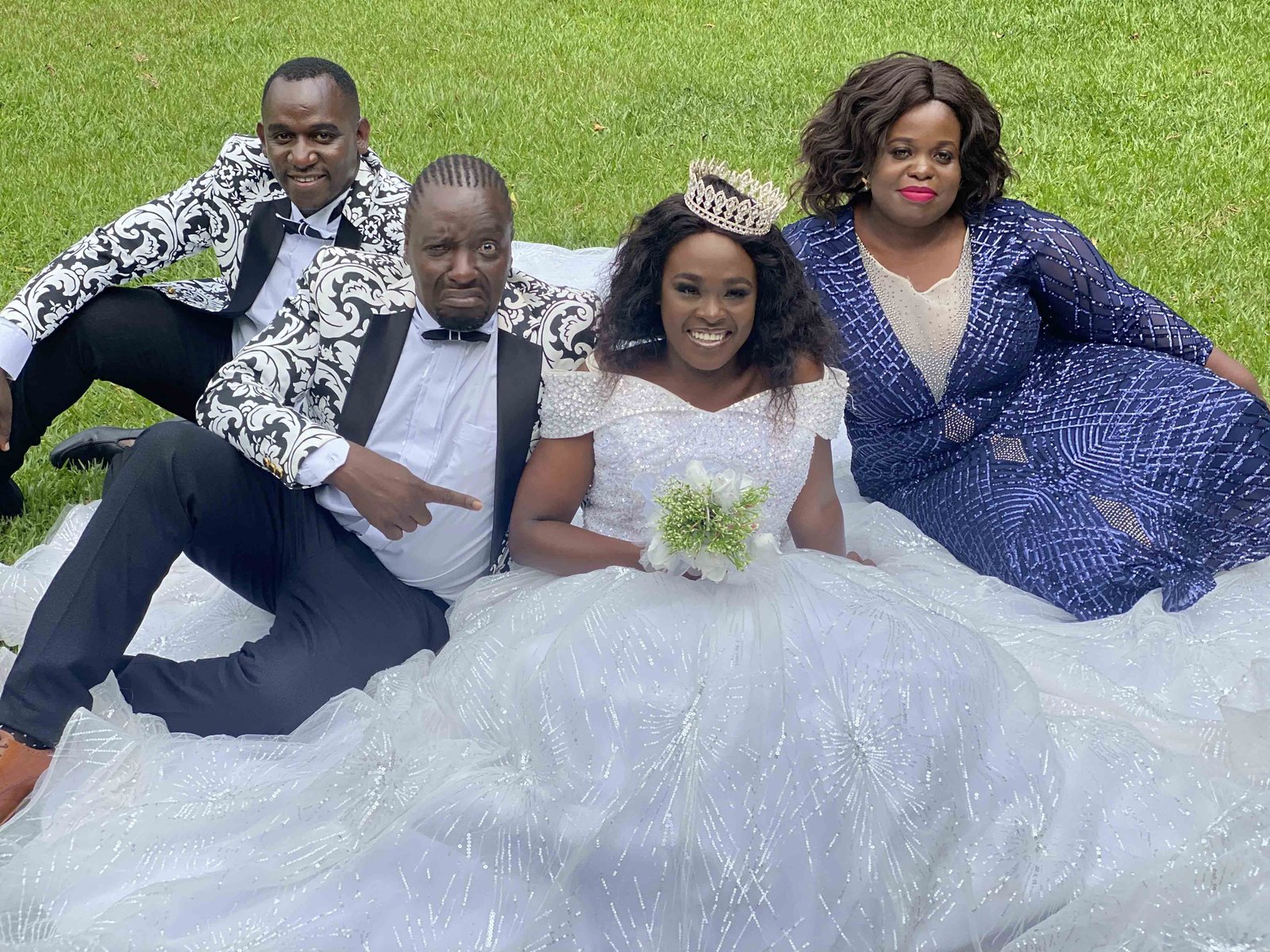 Comedian Amooti Omubalanguzi Weds Fellow New Amarula Family Group Member Sandie Kasooto